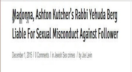 Yehuda berg headline 2 disgraced